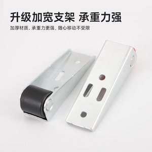 <b>Sliding</b> Door Roller Iron And <b>Plastic</b> Silent Miniature Load Bearing Wheels For Cabinet Room Doors - Product Image 2