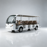 Bus de tourisme électrique de luxe 14 places, haute qualité, prix bas, pour hôtels, complexes hôteliers, parcs personnalisés et visites touristiques