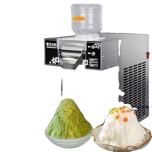 Commercial Automatic Snowflake Ice Crusher Machine Table Top for Household Stall Use for Summer Yogurt Ice Cream Syrup Chocolate - Product Image 6