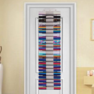 Cross-border wholesale <b>vinyl</b> leather roll holders, DIY large capacity <b>vinyl</b> hanging bags, gift wrapping storage bags - Product Image 1