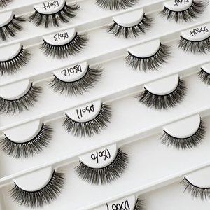 Dày lông mi Fluffy Faux Mink Nhà máy cung cấp trực tiếp số lượng lớn giá bán buôn chấp nhận tùy chỉnh nhãn hiệu riêng giả EY - Product Image 1