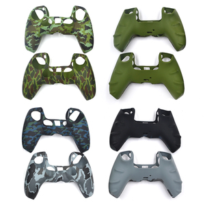 Popular <span class=keywords><strong>camuflaje</strong></span> cubierta de la caja de piel de silicona para Sony Playstation 5 PS5 <span class=keywords><strong>DualSense</strong></span> controlador - Product Image 5