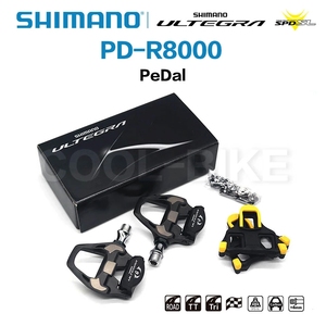 Pédales de vélo de route auto-bloquantes en aluminium <span class=keywords><strong>SHIMANO</strong></span> PD-<span class=keywords><strong>R8000</strong></span> avec caleçons SH11, pièces de vélo d'origine - Product Image 3