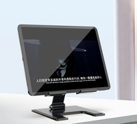 Support de tablette en métal, pliable et portable, support de tablette PC de bureau tout en métal
