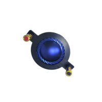Tweeter à bobine mobile en titane de 74,5 mm, remplacement du diaphragme du moteur de compression pour cinéma maison