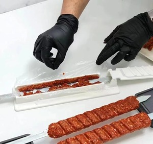 Offre Spéciale : Machine Manuelle Réutilisable pour <span class=keywords><strong>Kebab</strong></span>, Presse à Brochettes de Viande BBQ, Outil de Fabrication de Brochettes en Plastique - Product Image 5
