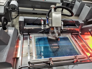 Máy in lưới tự động 2 màu hạng nhất, máy in lưới tự động 2 màu cao cấp - Product Image 5