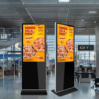 Solución de Señalización Digital para Estaciones de Metro, Pantalla LCD de 4K para Interiores, Pantalla Digital Publicitaria para Aeropuertos