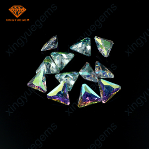 AB renk cz trangel şekli zirkon 5*5mm sentetik taş - Product Image 1