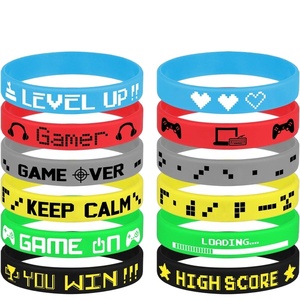 Divertidas pulseras de identificación para invitados de fiesta funcionales hechas de goma de silicona duradera - Product Image 2