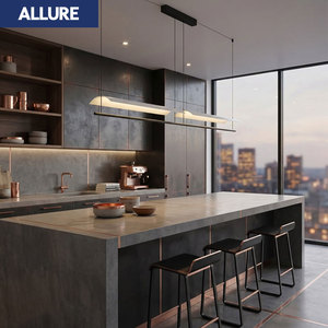 Allure Supplies : Ensemble complet de portes en acrylique de haute qualité, designs de kitchenettes modulaires, meubles de cuisine modernes et luxueux avec armoires complètes - Product Image 1