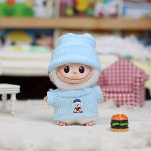 Conjunto de Ropa de Invierno para Muñeca Mini Labubu de Cuarta Generación, Llavero de Vinilo, Atuendo Corazón 4.0 para Muñeca Bubu de 10cm, Accesorio de Juguete Unisex - Product Image 2