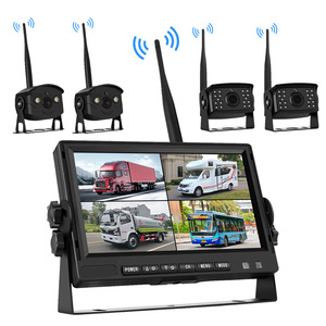 Amazon Hot Bán 7 Inch Không Thấm Nước Không Dây Xe Tải DVR Màn Hình AHD Xe Xếp Sao Lưu Ghi Tầm Nhìn Ban Đêm 1 Năm - Product Image 5