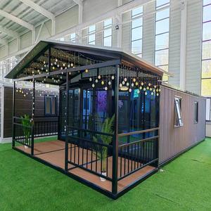 <span class=keywords><strong>Kit</strong></span> de Maison Conteneur <span class=keywords><strong>Préfabriqué</strong></span> Pack Plat Assemblage Facile Structure Modulaire <span class=keywords><strong>en</strong></span> Acier 40ft 20ft pour <span class=keywords><strong>Garage</strong></span> Gym Salle de Stockage - Product Image 6