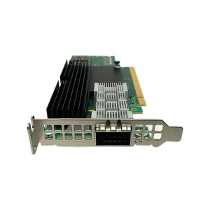 ราคาโรงงาน การ์ด NIC อีเธอร์เน็ต QSFP56 แบบเดี่ยว 200G PCIe Gen4 X16 สำหรับศูนย์ข้อมูลขนาดกะทัดรัดและโหนดจัดเก็บข้อมูล จัดส่งฟรี - Product Image 1