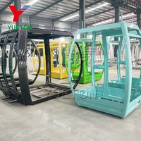 Fabricant professionnel de pièces pour grandes roues de fer à roulettes, cabines de gondoles d'observation haut de gamme à vendre
