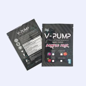 Bolsa de embalaje de bolsita de paquete de muestra de té y café en polvo con sello de 3 lados impreso personalizado - Product Image 2