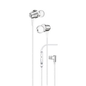 OKOP243 Écouteurs filaires intra-auriculaires compatibles iPhone, haute qualité, sans latence, Type-<span class=keywords><strong>C</strong></span> 1,5 m, blanc, en ABS, vente en gros, marque privée - Product Image 5