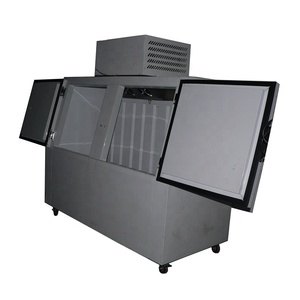 <span class=keywords><strong>Congélateur</strong></span> à glaçons de capacité commerciale, bac de rangement, <span class=keywords><strong>congélateur</strong></span> à porte inclinée pour l'extérieur de la glace - Product Image 4