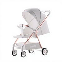 Poussette pliable compacte en alliage d'aluminium de gros pour bébé, capacité de charge de 20 kg, pour une utilisation nomade