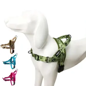 Manufacturer Plush Padded No Pull Dog Harness Leash Pet Adjustable Easy Walk Dog Harness
