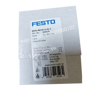 Válvulas de Control Direccional Neumáticas Originales FESTOs MHA3-MS1H-3/2G-3 525135 - Product Image 1