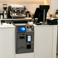 Caisse enregistreuse intelligente EcoCash, machine de caisse compacte pour bureau, gain de place, POS intégré, SDK automatisé, écran tactile de 15,6 pouces