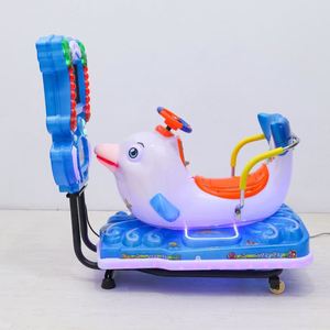 Wholesale Kiddie Coin Operated Swing Games <b>Machine</b> Ride on Car Kids Electric Amusement Park Rides - Product Image 6