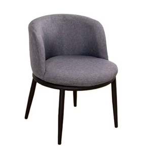 Sedia da pranzo hotel con struttura in metallo divano per il tempo libero moderno sedia da caffè stile sede - Product Image 2