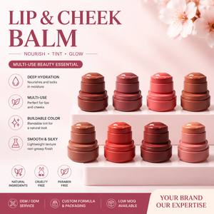 Rubor en Crema Vegano, Cruelty-Free e Impermeable, Rubor Labial de Marca Privada, Pigmento en Crema, Rubor de Maquillaje Coreano - Product Image 6