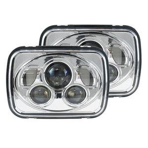 Faro LED 5x7 Pollici per Sistemi di Illuminazione Auto, Camion e Pickup, Fascio Alto-Basso Sigillato, per Wrangler, 6x7 Pollici, 12V, Nuovo, 6000K - Product Image 1