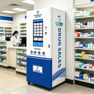 Máquina expendedora inteligente de medicamentos de autoservicio las 24 horas, venta al por mayor en China, kiosco farmacéutico automatizado con pantalla táctil de 32 pulgadas para farmacias - Product Image 1