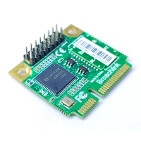 Kartu Sever Lan OEM Gigabit Ethernet Antarmuka Nic POE Modul NIC Minipcie Ke RJ45 Kartu Jaringan Port Tunggal untuk Server