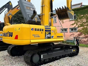Excavatrice d'occasion Komatsu PC240LC 24 tonnes, économique, fabriquée au Japon, certifiée CE, godet Kubota, emballage EPR_Germany - Product Image 5