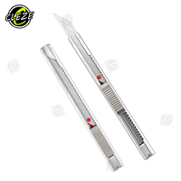 Couteaux de découpe professionnels CLEZE Premium en acier inoxydable à verrouillage automatique, couteau à découper le vinyle, outils pour la teinture des films de fenêtres