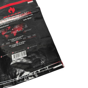 Alta calidad 5KG 10KG 25KG 30KG <span class=keywords><strong>50KG</strong></span> gran polipropileno embalaje PP tejido Sakc carbón barbacoa bolsa personalizada - Product Image 2