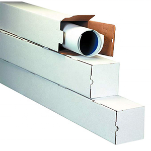 Custom 3 layer Long Tube Box for shipping rigid Corrugated Poster Mailing Box with logo