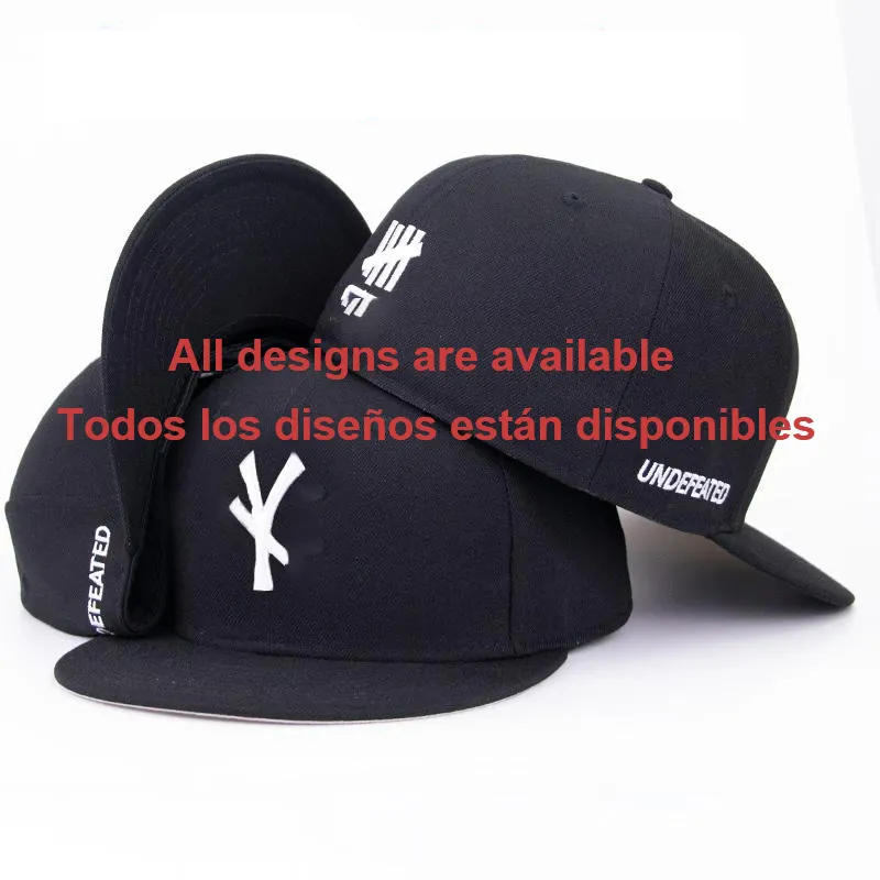 قبعة بيسبول رجالي رخيصة من المصنع مع ثنية خلفية مغلقة من البوليستر بتصميم تراثي أسود وأصلي ذو جودة عالية
