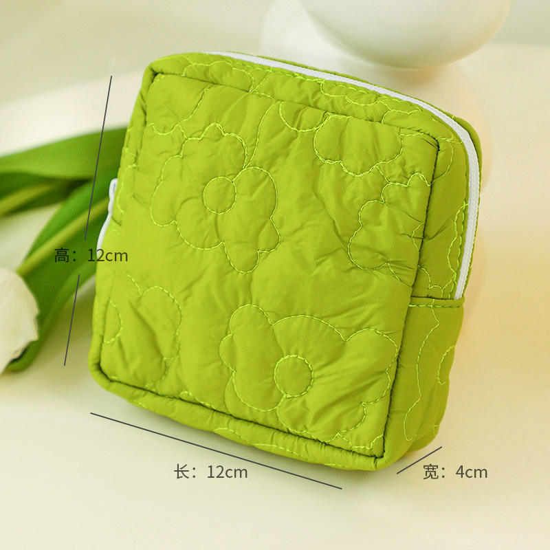 Cloud small square bag (green)
