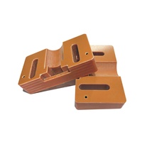 Plaques d'isolation en bakélite personnalisées, pièces usinées, composants de précision résistants à la chaleur, ignifugité V-0 (-40-250°C) élevée