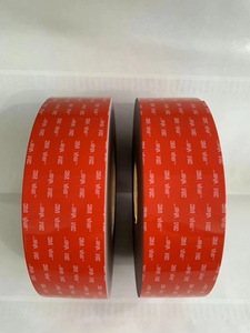 Cinta Adhesiva de Espuma Roja de Doble Cara 3M GPL-200 GF VHB, Adhesivo de Alta Resistencia de Grado Industrial para Superficies de Metal/Vidrio - Product Image 4