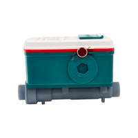 Compteur d'eau ultrasonique LoRaWAN DN15 IP68 4G/NB-IoT/RS485/Modbus avec contrôle de vanne, prépayé, numérique, en plastique, OEM