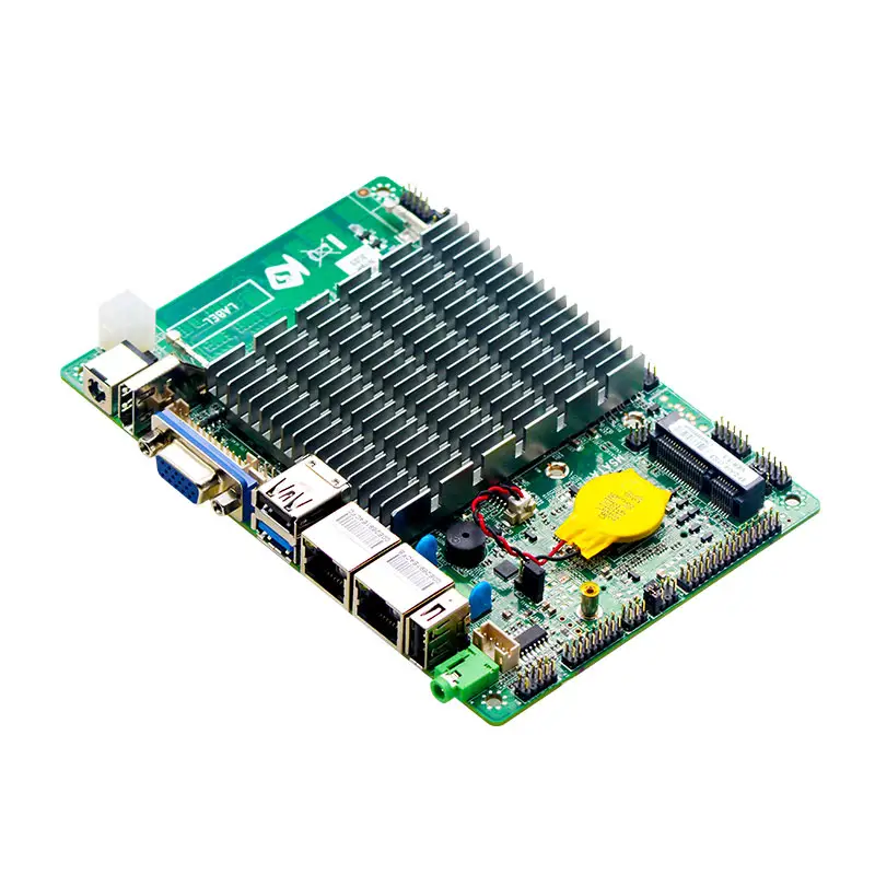 3.5 Inch mini industrial motherboard dual lan J1900 embedded mainboard