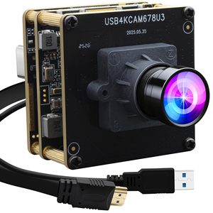 Module de caméra USB3.0 HD-MI <span class=keywords><strong>4K</strong></span> 60fps sans distorsion H.264, webcam UVC haute vitesse à faible luminosité pour Windows/Linux, <span class=keywords><strong>projecteur</strong></span> TV - Product Image 1