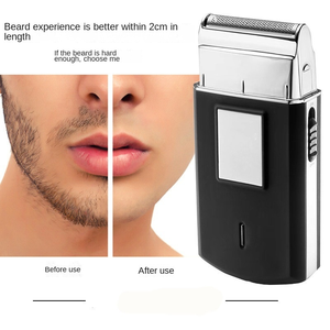 Mini <span class=keywords><strong>Rasoir</strong></span> de Voyage <span class=keywords><strong>pour</strong></span> Hommes Étanche <span class=keywords><strong>Sans</strong></span> <span class=keywords><strong>Fil</strong></span> Rechargeable USB Tondeuse Barbier <span class=keywords><strong>Rasoir</strong></span> Électrique - Product Image 2