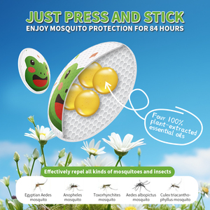 <span class=keywords><strong>Patch</strong></span> <span class=keywords><strong>anti</strong></span>-moustiques solide 100 % huile essentielle pure, écologique, pour bébés et familles, à base de boba éclatante, pour enfants - Meilleures ventes - Product Image 3
