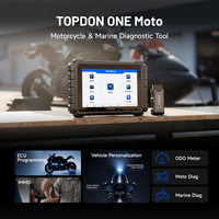 Escáner de Diagnóstico para Motocicletas TOPDON One Moto con Control Bidireccional y Escritura de VIN para OBD, Aplicabilidad Universal IMMO