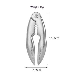 Outils <span class=keywords><strong>de</strong></span> cuisine multifonctionnels en alliage d'aluminium, outils pour fruits <span class=keywords><strong>de</strong></span> mer, <span class=keywords><strong>pince</strong></span> à noix, <span class=keywords><strong>pince</strong></span> à homard pour la cuisine des fruits <span class=keywords><strong>de</strong></span> mer, y compris le <span class=keywords><strong>crabe</strong></span> - Product Image 4