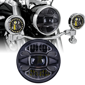 Nouveau phare de <span class=keywords><strong>moto</strong></span> de 7 pouces Daymaker 7, phare de <span class=keywords><strong>moto</strong></span> 12v avec feu de circulation 7, phare pour <span class=keywords><strong>moto</strong></span> et jeep - Product Image 1