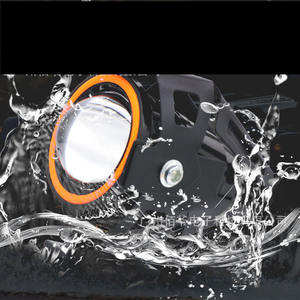 125W Moto Phare LED Moto Brouillard Spot Phare Lampe Angel Eye Moteur Vélo Projecteur Moto <span class=keywords><strong>Accessoires</strong></span> Pour U7 - Product Image 5